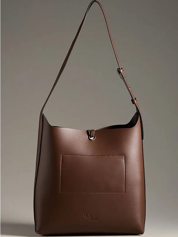 The Mali + Lili Buckle Bucket Shoulder Bag